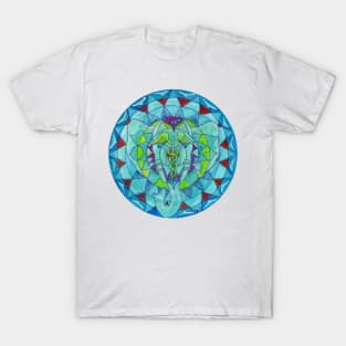 Salus health elephant mandala T-Shirt